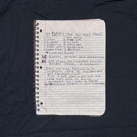NIRVANA GHOST NOTE 2003 ANVIL XXL 5396