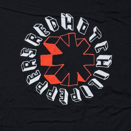 RED HOT CHILI PEPPERS 2006 CIRCLE LOGO BLACK HANES XXL 2243