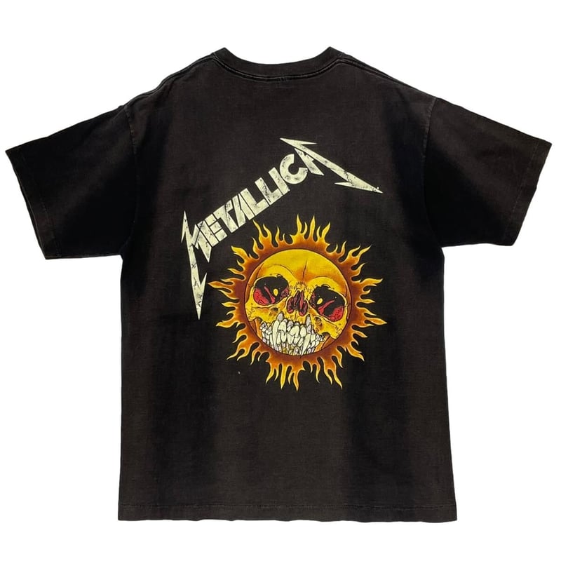 METALLICA PUSHEAD SUMMER SHIT FLAME SKULL SOF T