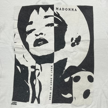 MADONNA 1991 WHAT A BODY OF WORK MONOCHROME THE IMMACULATE COLLECTION LARGE 3833