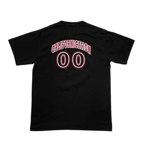 RED HOT CHILI PEPPERS CALIFORNICATION DUCK TEE BLACK FIT LIKE XL 07524