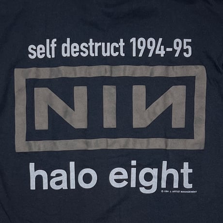 NINE INCH NAILS 1994 THE DOWNWARD SPIRAL SELF DESTRUCT LS ALL SPORT LARGE 0851