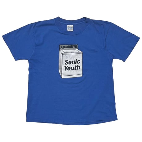 SONIC YOUTH WASHING MACHINE BLUE GILDAN LARGE 7382