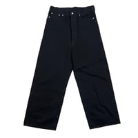 greatLAnd ORIGINAL LOGAN BLACK DENIM PANT ONE WASH