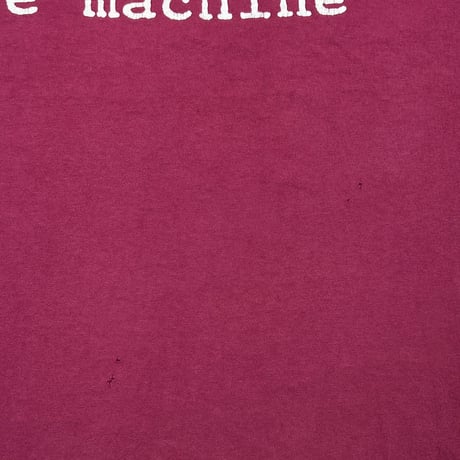 RAGE AGAINST THE MACHINE MOLOTOV BURGANDY FRUIT OF THE LOOM XL 4950