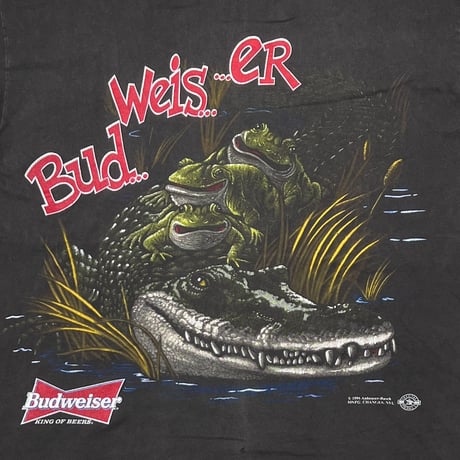 Budweiser 1996 3 FROGS ON THE CROCODILE CHANGES XXL 2726