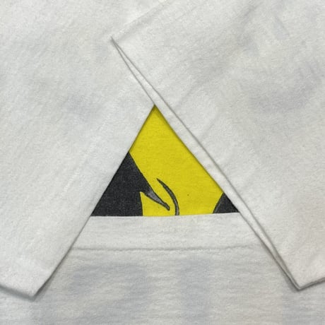 [MORE SALE] OLD&VINTAGE TRUST ME FREEZE 90s SMILE MULTI TEE WHITE ANVIL LARGE 7499