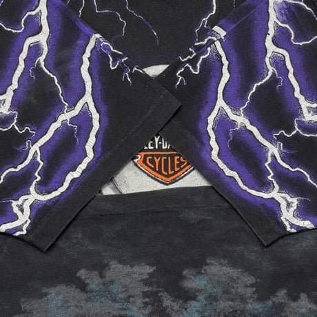 HARLEY DAVIDSON	THUNDER & LIGHTNING BLACK XL 0001
