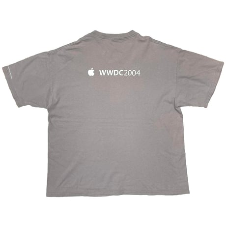 Apple WWDC 2004 PROMO CHARCOAL Hanes XL 7799