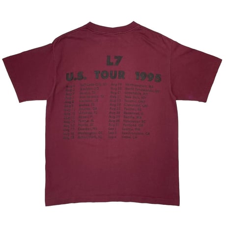 L7 1995 HUNGRY FOR STINK TOUR GIANT LARGE 3601