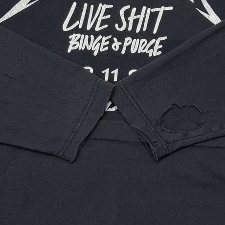METALLICA LIVE SHIT BINGE&PURGE LS SCREEN STARS XL 3960