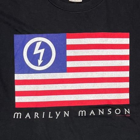 MARILYN MANSON 1997 AMERICAN FLAG WINTERLAND XL 9015