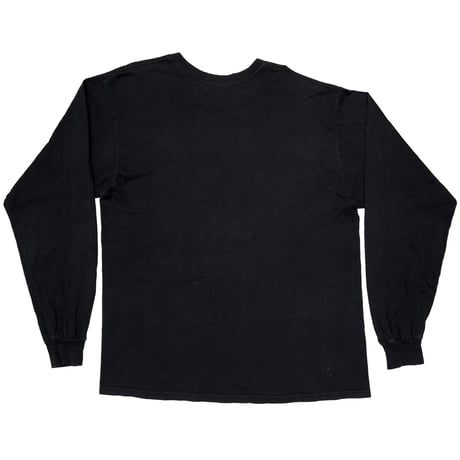 Apple 00s CENTER LOGO LS BLACK FRUIT OF THE LOOM XL 5086