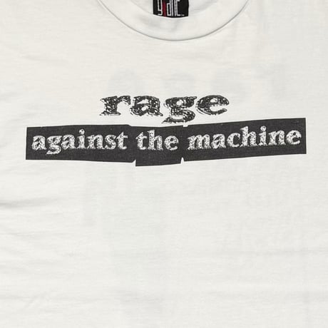 RAGE AGAINST THE MACHINE WE HAVE DETERMINED WHITE GIANT XL 1786