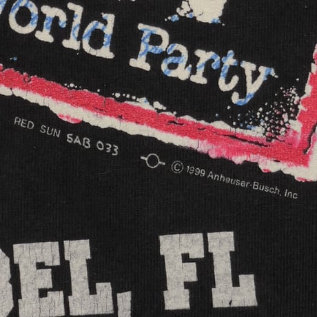 Budweiser 1999 BWP Bud World Party WWF LOGO PARODY GILDAN XL 0535