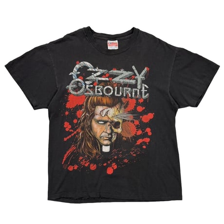 OZZY OSBOURNE SEVERED HEAD HANES LARGE 2753