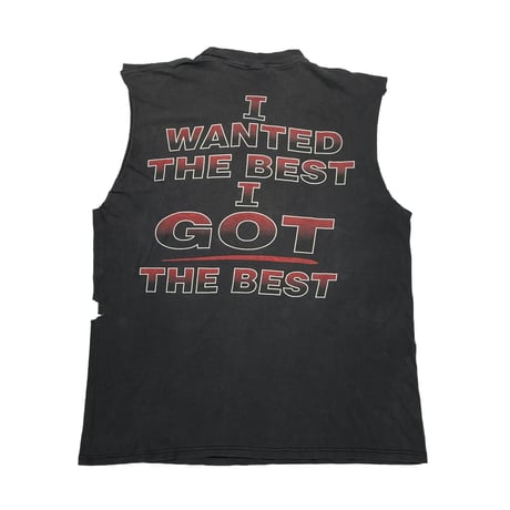 KISS ALIVE WORLDWIDE TOUR 1996 SLEEVELESS FITS XL 5649