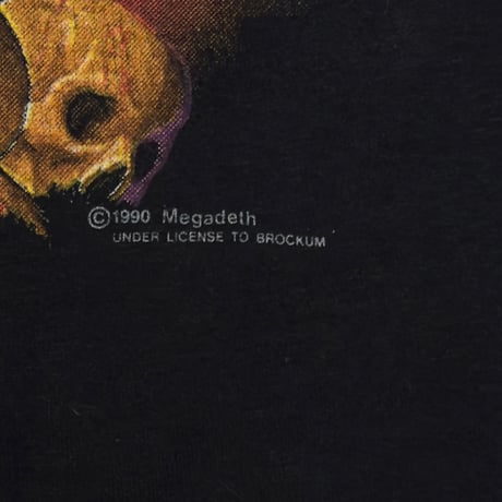 MEGADETH OXIDATION OF THE NATIONS WORLD TOUR 1991 FITS S-M 1694