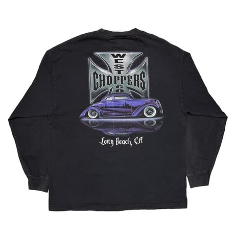 WEST COAST CHOPPERS CHROME LOGO PURPLE CAR LS XL 8295