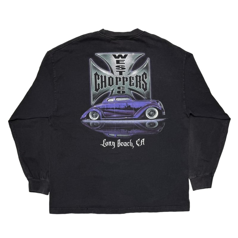 WEST COAST CHOPPERS CHROME LOGO PURPLE CAR LS X
