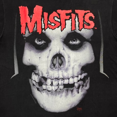 MISFITS SKULL DOUBLESIDE TEE FITS LARGE-XL 3495