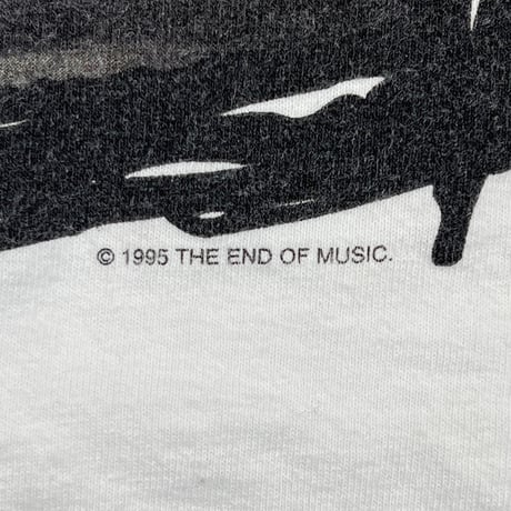 NIRVANA 1995 KURT COBAIN MEMORIAL THE SUN IS GONE WHITE GINAT LARGE 7759