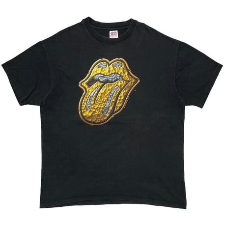 ROLLING STONES 1997 BRIDGE TO BABYLON GOLD TONGUE anvil XL 3192