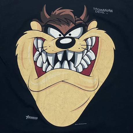 LOONEY TUNES TAZMANIAN DEVIL 1993 BIG FACE XL 6833