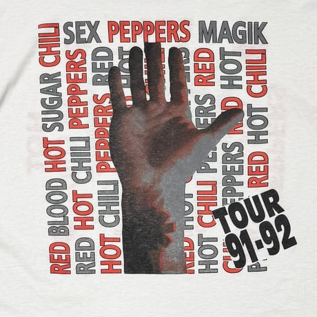 RED HOT CHILI PEPPERS BLOOD SUGAR SEX MAGIK BOOTLEG WHITE XL 3578