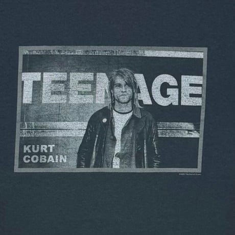 NIRVANA KURT COBAIN TEENAGE THE END OF MUSIC FITS XL 3410
