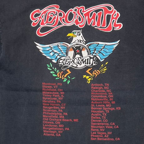 AEROSMITH 1993 AERO FORCE ONE TOUR giant BY TEEJAYS XL 4028