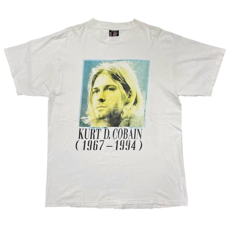 NIRVANA KURT COBAIN MEMORIAL ADULT GIANT BY TULTEX XL 1970