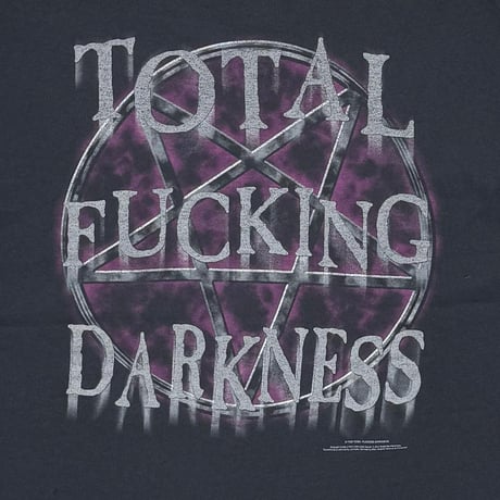 CRADLE OF FILTH TOTAL FUCKING DARKNESS LS SCREENSTARS XL 4680
