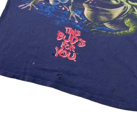 Budweiser 1995 BUD... BUD... FROGS THIS BUD'S FOR YOU NAVY FITS LARGE 2720