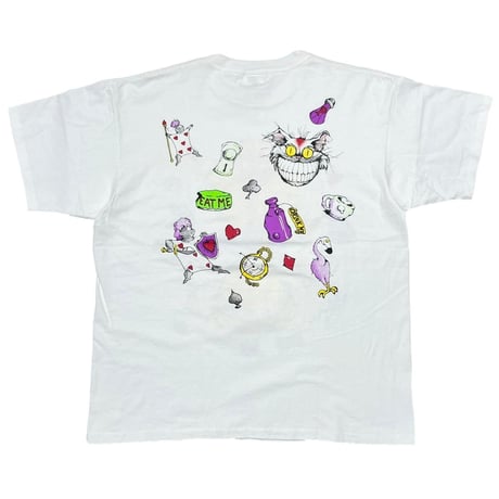 ALICE IN WONDERLAND ALICE & CAT DOUBLE SIDE WHITE ANDAZIA XL 2298