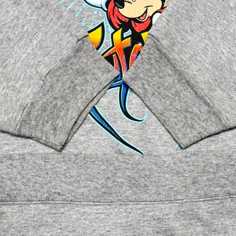 DISNEY VINTAGE FANTASMIC! CREWNECK SWEATSHIRT GREY FITS XL 2570