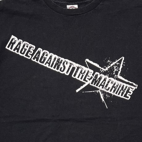 RAGE AGAINST THE MACHINE STAR LOGO BLACK DELTA XL 4093