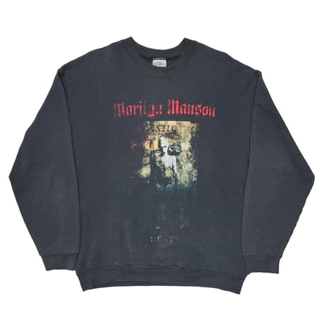 MARILYN MANSON TAROT CARDS CREWNECK SWEAT SCREEN STARS LARGE 6672