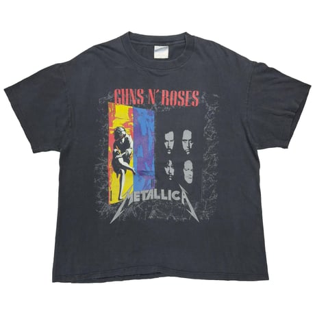 GUNS N' ROSES x METALLICA 1992 TOUR BROCKUM XL 5383