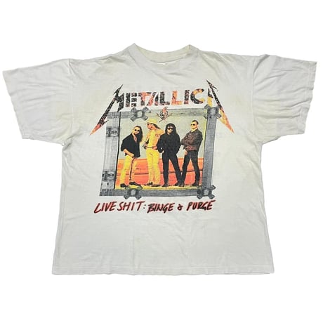 METALLICA LIVE SHIT BINGE & PURGE 1995 EURO TOUR XL 5718