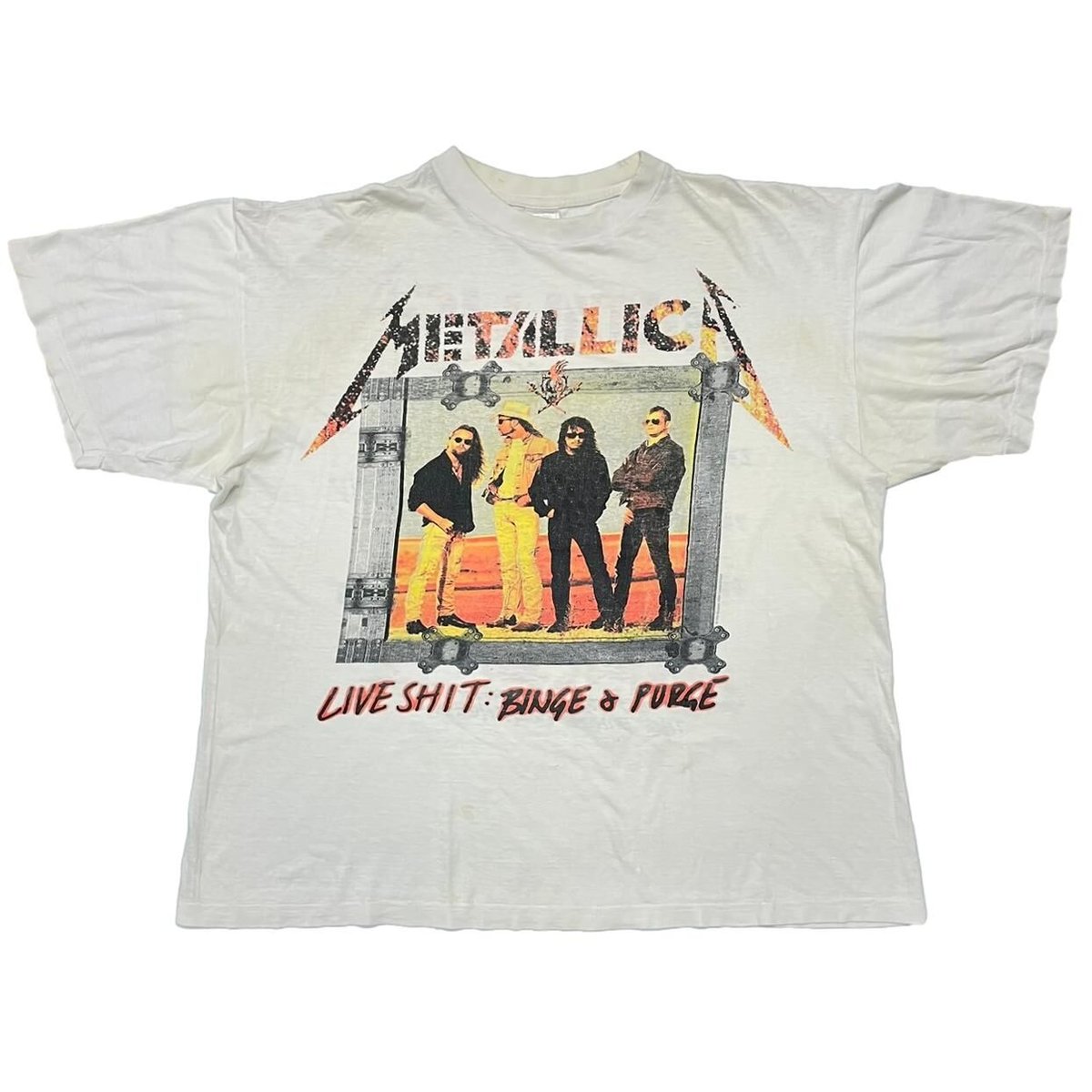 METALLICA LIVE SHIT BINGE & PURGE 1995 EURO TOU...