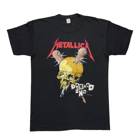 METALLICA PUSHEAD 1989 DAMAGE INC TOUR FITS LARGE 3412