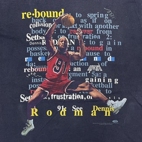 DENNIS RODMAN 1997 RE-BOUND MURINA LARGE 1017