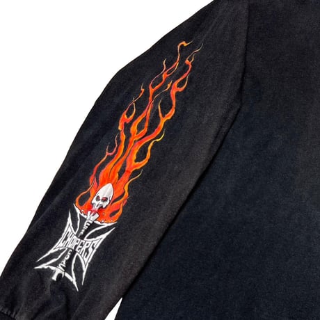 WEST COAST CHOPPERS IRON CROSS LONG BEACH, LA LS BLACK/RED XL 7209