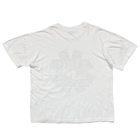 RED HOT CHILI PEPPERS NAKED NUDE PRINT WHITE XL 6080