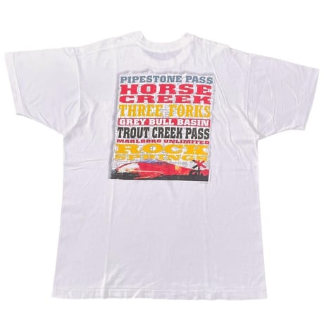 Marlboro HORSE CREEK POCKET TEE WHITE FITS XL 1