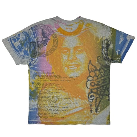 OZZY OSBOURNE OVP DOUBLE SIDE ASH GREY HANES XL 3200