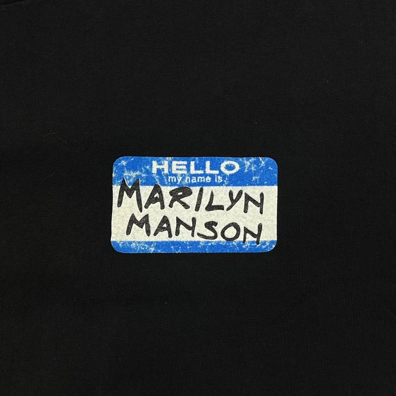 MARILYN MANSON 1998 HELLO MY NAME IS STEDMAN BY