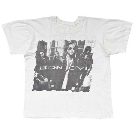 BON JOVI KEEP THE FAITH WHITE FITS LARGE 4286