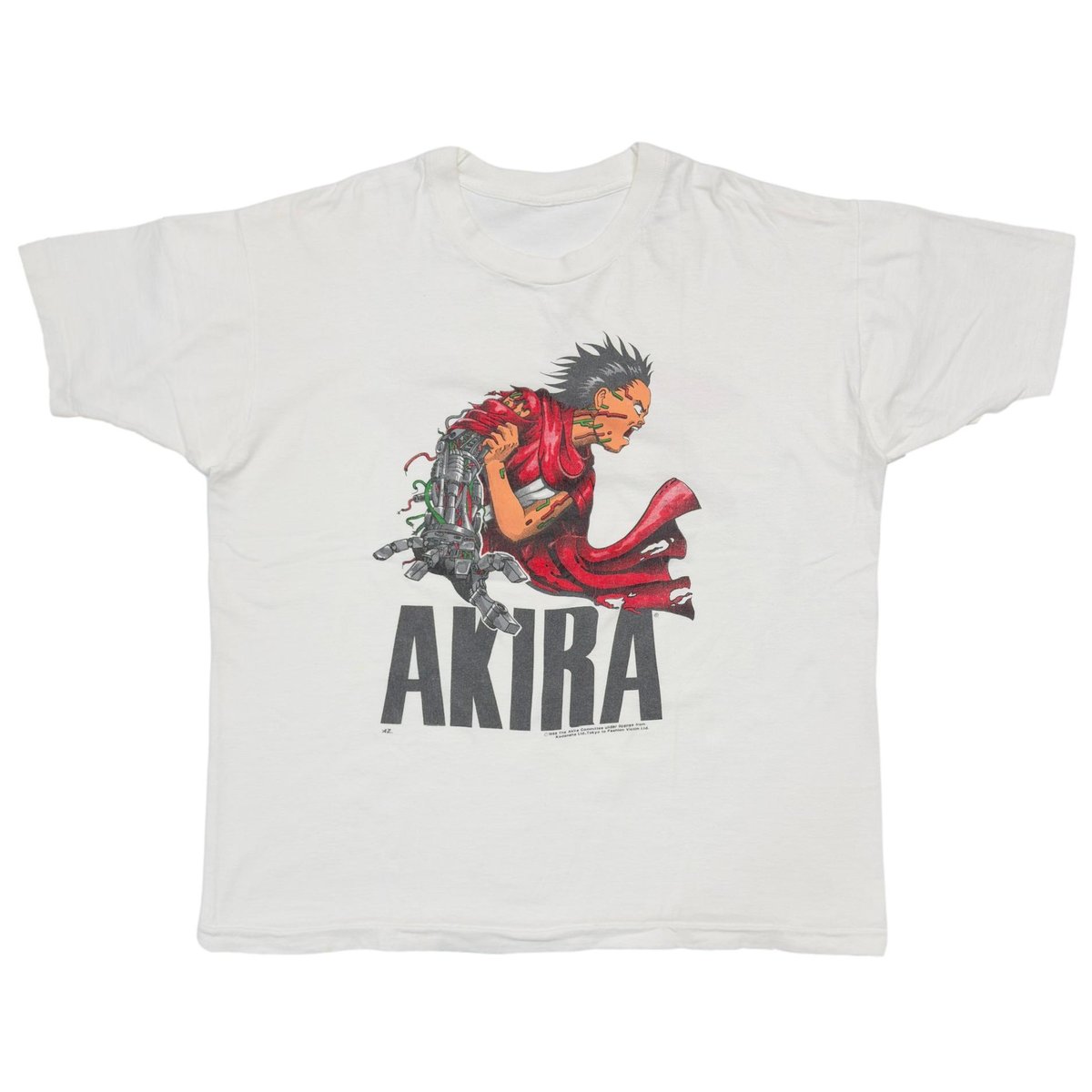 【80'sUSA】『AKIRA』ビッグプリントT　©️1988 シングルステッチ 80'sUSA】『AKIRA』ビッグプリントT ©️1988 シングルステッチ
